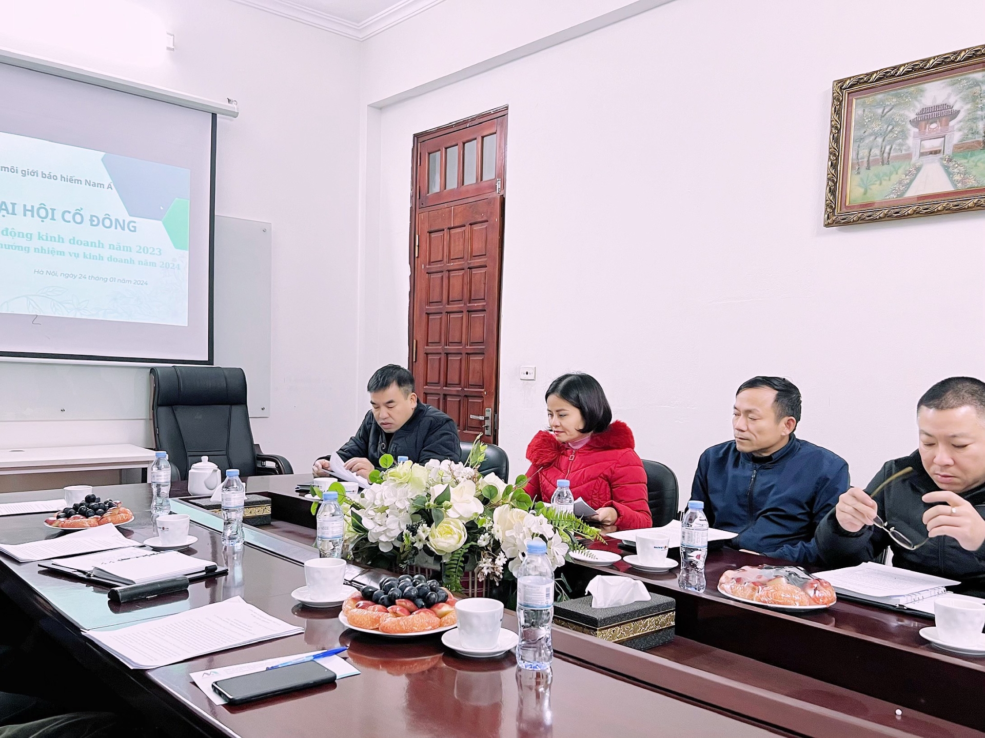 BÁO CÁO HỘI ĐỒNG CỔ ĐÔNG - HỘI ĐỒNG QUẢN TRỊ KẾT QUẢ HOẠT ĐỘNG KINH DOANH NĂM 2023