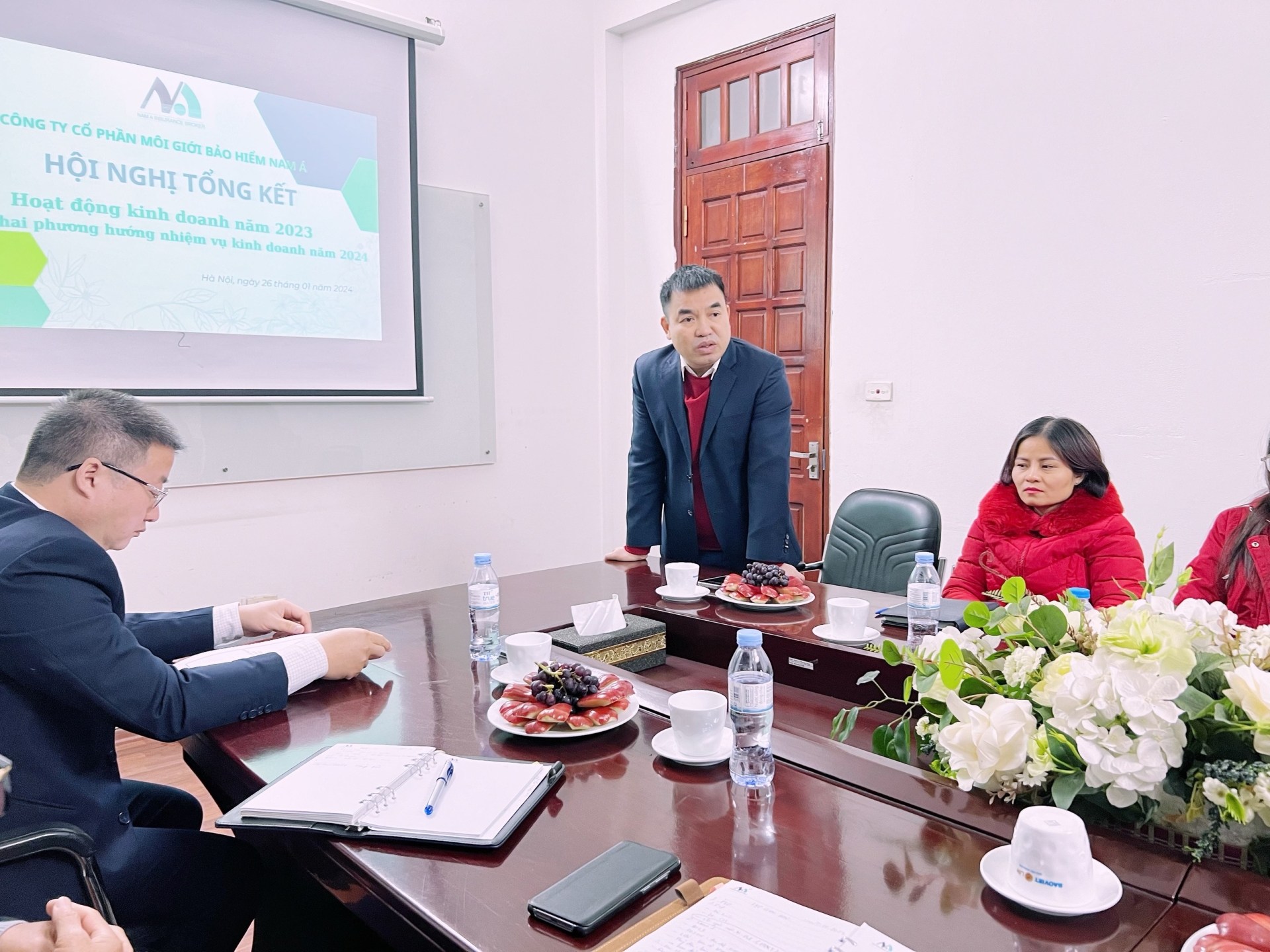 CBNV NAM Á - TỔNG KẾT HOẠT ĐỘNG KINH DOANH CÔNG TY NĂM 2023