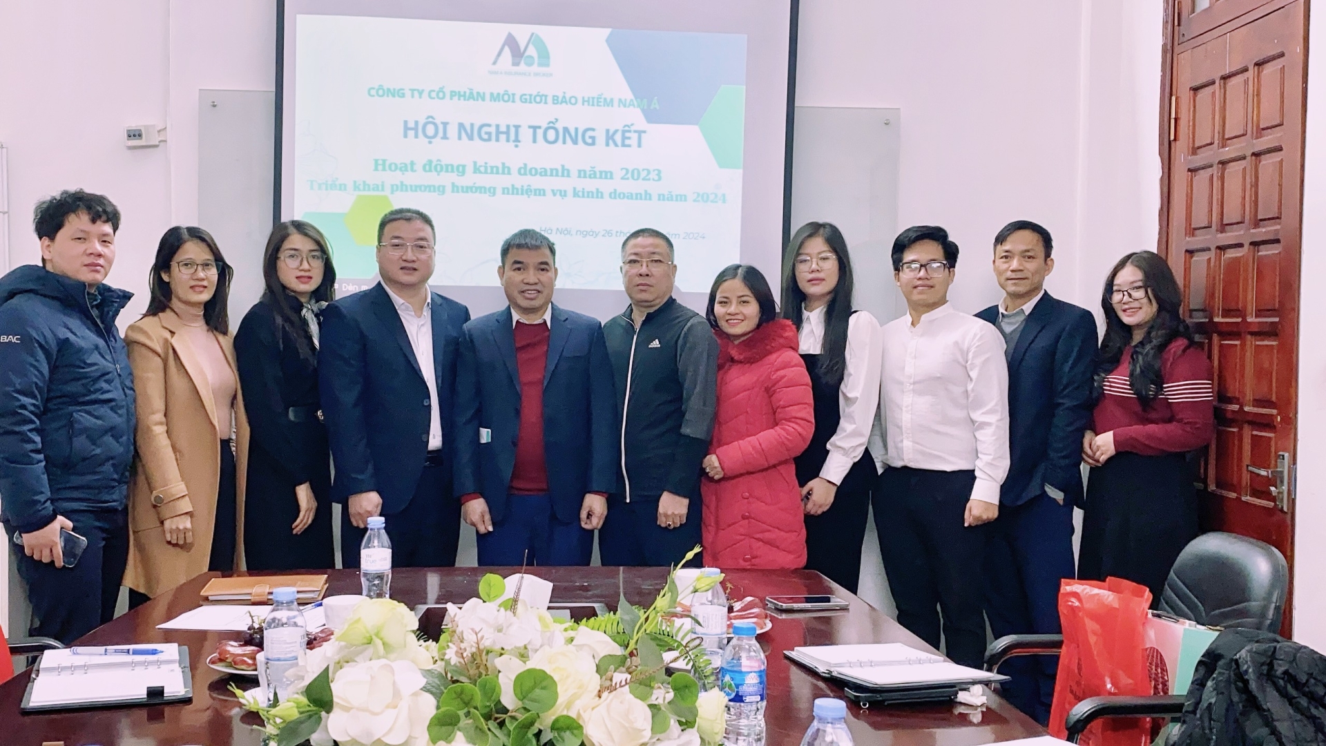 CBNV NAM Á - TỔNG KẾT HOẠT ĐỘNG KINH DOANH CÔNG TY NĂM 2023